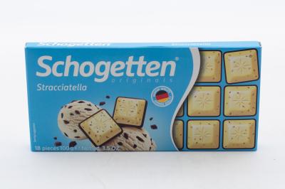 Шоколад Schogetten Stracciatella 100 гр