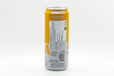 Напиток Singha безалкогольный газированный без сахара с высоким содержанием витамина C Лимон Сода 330 мл ж/б