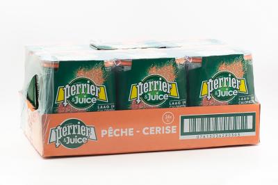 Газированный напиток Perrier Персик-Вишня 250 мл