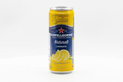 Напиток Sanpellegrino Lemonata безалкогольный среднегазированный с соком лимона 330 мл